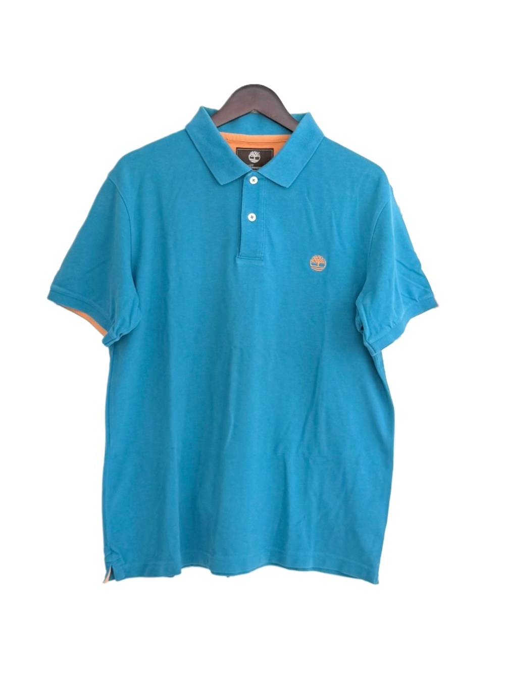 Timberland Men’s Turquoise Polo Shirt, Size L